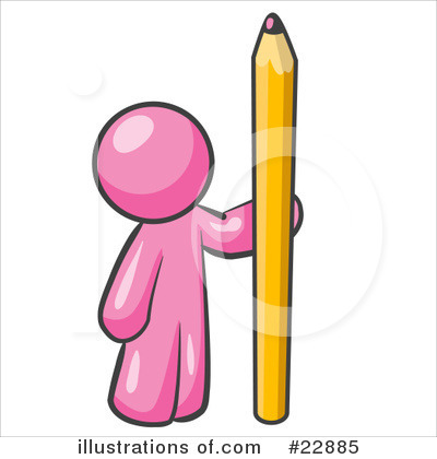 Royalty-Free (RF) Pink Collection Clipart Illustration by Leo Blanchette - Stock Sample #22885