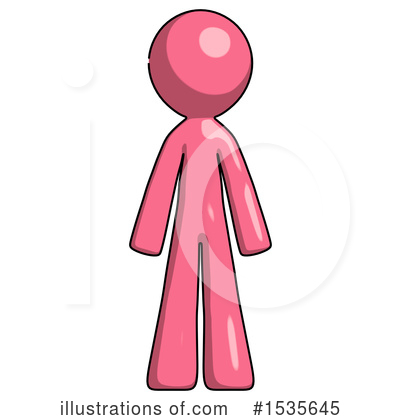 Royalty-Free (RF) Pink Design Mascot Clipart Illustration by Leo Blanchette - Stock Sample #1535645