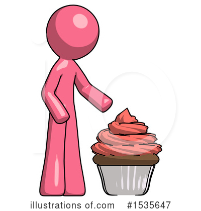 Royalty-Free (RF) Pink Design Mascot Clipart Illustration by Leo Blanchette - Stock Sample #1535647