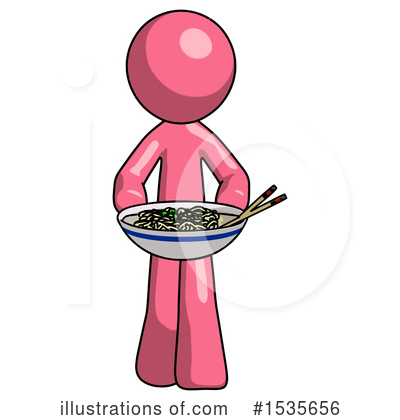 Royalty-Free (RF) Pink Design Mascot Clipart Illustration by Leo Blanchette - Stock Sample #1535656