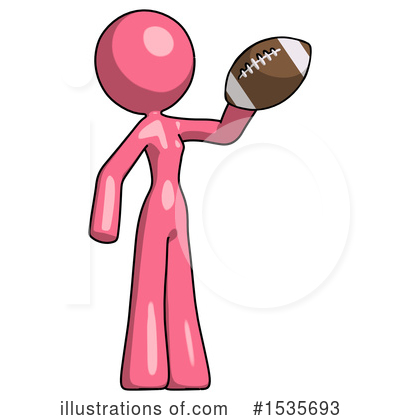 Royalty-Free (RF) Pink Design Mascot Clipart Illustration by Leo Blanchette - Stock Sample #1535693