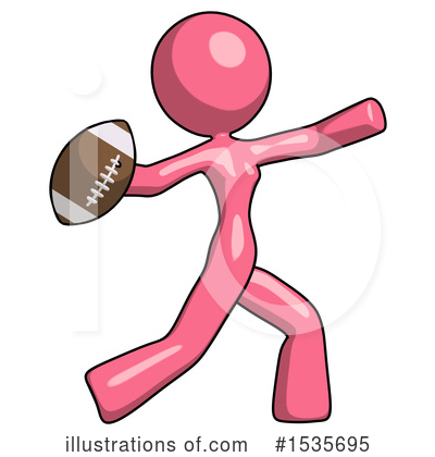 Royalty-Free (RF) Pink Design Mascot Clipart Illustration by Leo Blanchette - Stock Sample #1535695