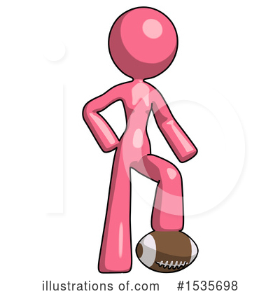Royalty-Free (RF) Pink Design Mascot Clipart Illustration by Leo Blanchette - Stock Sample #1535698