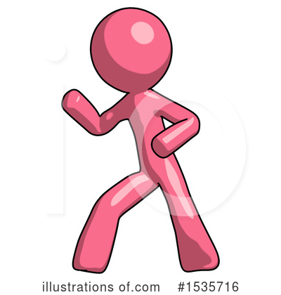 Royalty-Free (RF) Pink Design Mascot Clipart Illustration by Leo Blanchette - Stock Sample #1535716