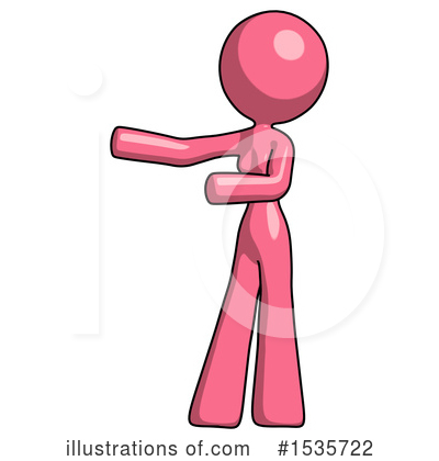 Royalty-Free (RF) Pink Design Mascot Clipart Illustration by Leo Blanchette - Stock Sample #1535722
