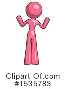 Pink Design Mascot Clipart #1535783 by Leo Blanchette