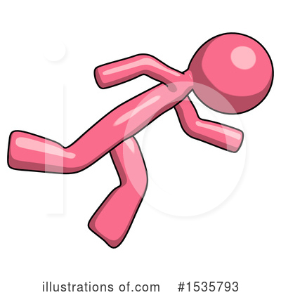 Royalty-Free (RF) Pink Design Mascot Clipart Illustration by Leo Blanchette - Stock Sample #1535793