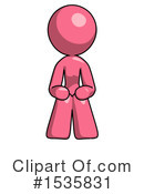 Pink Design Mascot Clipart #1535831 by Leo Blanchette