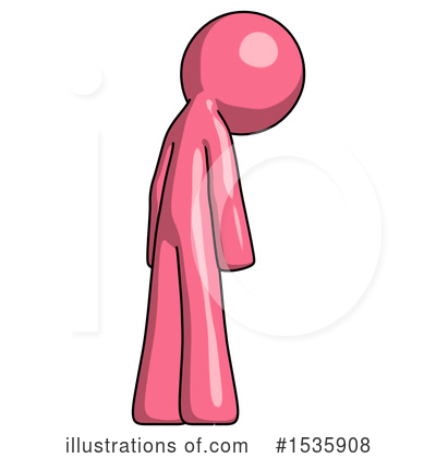 Royalty-Free (RF) Pink Design Mascot Clipart Illustration by Leo Blanchette - Stock Sample #1535908