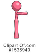 Pink Design Mascot Clipart #1535940 by Leo Blanchette