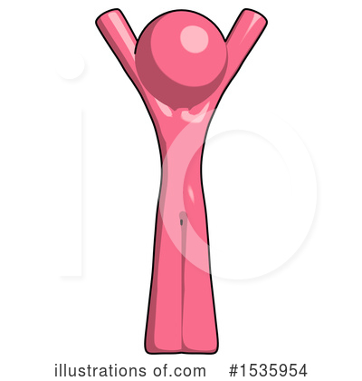 Royalty-Free (RF) Pink Design Mascot Clipart Illustration by Leo Blanchette - Stock Sample #1535954