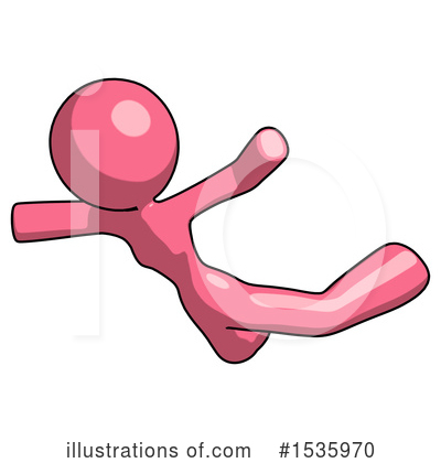 Royalty-Free (RF) Pink Design Mascot Clipart Illustration by Leo Blanchette - Stock Sample #1535970