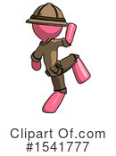 Pink Design Mascot Clipart #1541777 by Leo Blanchette