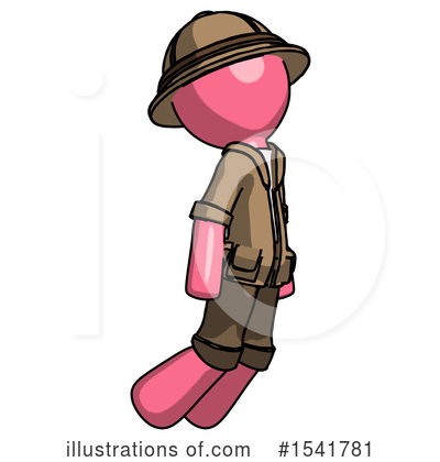 Royalty-Free (RF) Pink Design Mascot Clipart Illustration by Leo Blanchette - Stock Sample #1541781