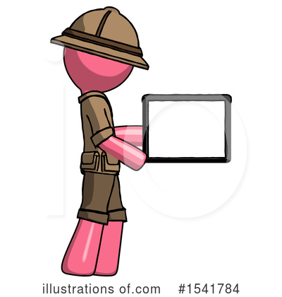 Royalty-Free (RF) Pink Design Mascot Clipart Illustration by Leo Blanchette - Stock Sample #1541784