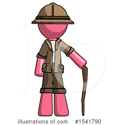 Royalty-Free (RF) Pink Design Mascot Clipart Illustration by Leo Blanchette - Stock Sample #1541790