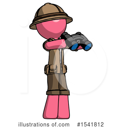 Royalty-Free (RF) Pink Design Mascot Clipart Illustration by Leo Blanchette - Stock Sample #1541812