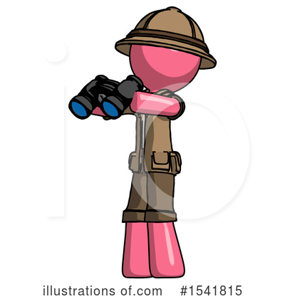 Royalty-Free (RF) Pink Design Mascot Clipart Illustration by Leo Blanchette - Stock Sample #1541815