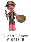 Pink Design Mascot Clipart #1541816 by Leo Blanchette