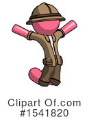 Pink Design Mascot Clipart #1541820 by Leo Blanchette