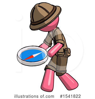 Royalty-Free (RF) Pink Design Mascot Clipart Illustration by Leo Blanchette - Stock Sample #1541822
