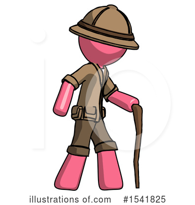 Royalty-Free (RF) Pink Design Mascot Clipart Illustration by Leo Blanchette - Stock Sample #1541825