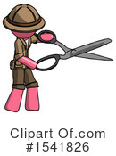 Pink Design Mascot Clipart #1541826 by Leo Blanchette