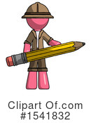 Pink Design Mascot Clipart #1541832 by Leo Blanchette