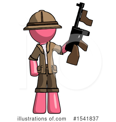 Royalty-Free (RF) Pink Design Mascot Clipart Illustration by Leo Blanchette - Stock Sample #1541837