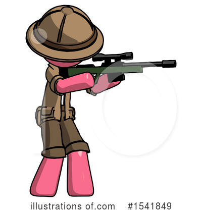 Royalty-Free (RF) Pink Design Mascot Clipart Illustration by Leo Blanchette - Stock Sample #1541849