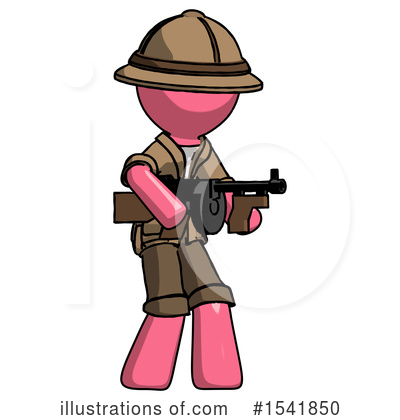 Royalty-Free (RF) Pink Design Mascot Clipart Illustration by Leo Blanchette - Stock Sample #1541850