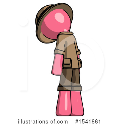 Royalty-Free (RF) Pink Design Mascot Clipart Illustration by Leo Blanchette - Stock Sample #1541861