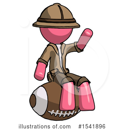 Royalty-Free (RF) Pink Design Mascot Clipart Illustration by Leo Blanchette - Stock Sample #1541896