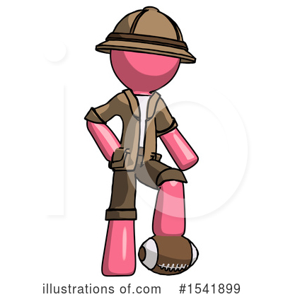 Royalty-Free (RF) Pink Design Mascot Clipart Illustration by Leo Blanchette - Stock Sample #1541899