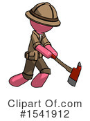 Pink Design Mascot Clipart #1541912 by Leo Blanchette