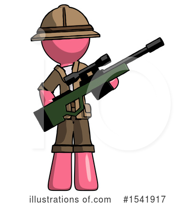 Royalty-Free (RF) Pink Design Mascot Clipart Illustration by Leo Blanchette - Stock Sample #1541917
