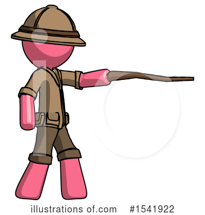 Royalty-Free (RF) Pink Design Mascot Clipart Illustration by Leo Blanchette - Stock Sample #1541922