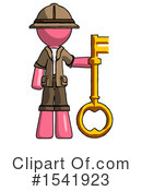 Pink Design Mascot Clipart #1541923 by Leo Blanchette