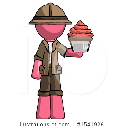 Royalty-Free (RF) Pink Design Mascot Clipart Illustration by Leo Blanchette - Stock Sample #1541926