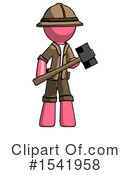 Pink Design Mascot Clipart #1541958 by Leo Blanchette