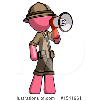 Royalty-Free (RF) Pink Design Mascot Clipart Illustration by Leo Blanchette - Stock Sample #1541961