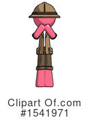 Pink Design Mascot Clipart #1541971 by Leo Blanchette