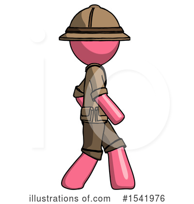 Royalty-Free (RF) Pink Design Mascot Clipart Illustration by Leo Blanchette - Stock Sample #1541976