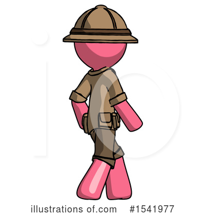 Royalty-Free (RF) Pink Design Mascot Clipart Illustration by Leo Blanchette - Stock Sample #1541977