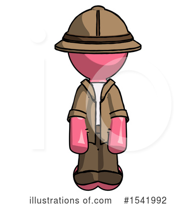 Royalty-Free (RF) Pink Design Mascot Clipart Illustration by Leo Blanchette - Stock Sample #1541992