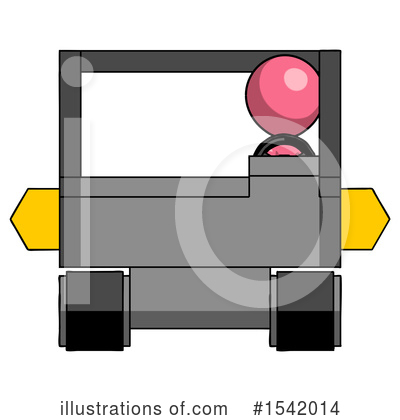 Royalty-Free (RF) Pink Design Mascot Clipart Illustration by Leo Blanchette - Stock Sample #1542014