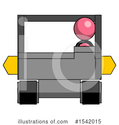 Royalty-Free (RF) Pink Design Mascot Clipart Illustration by Leo Blanchette - Stock Sample #1542015