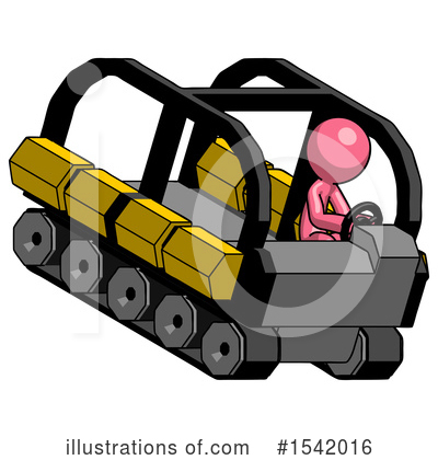 Royalty-Free (RF) Pink Design Mascot Clipart Illustration by Leo Blanchette - Stock Sample #1542016