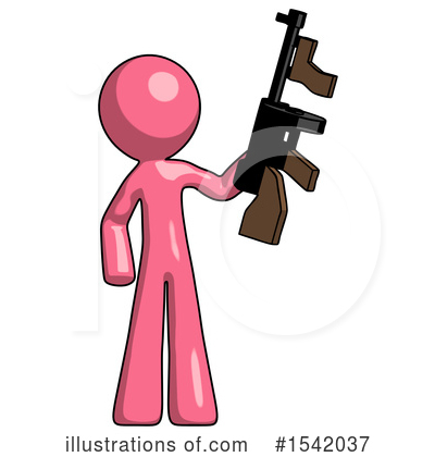 Royalty-Free (RF) Pink Design Mascot Clipart Illustration by Leo Blanchette - Stock Sample #1542037