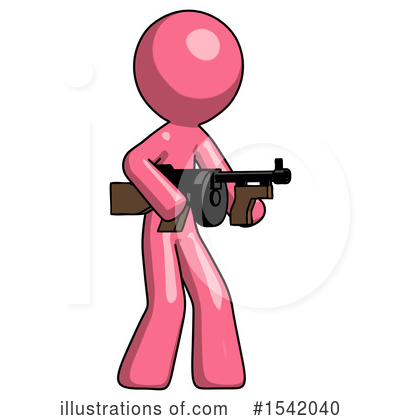 Royalty-Free (RF) Pink Design Mascot Clipart Illustration by Leo Blanchette - Stock Sample #1542040
